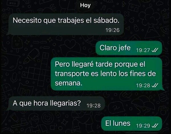 Otros - Llegaré algo tarde...