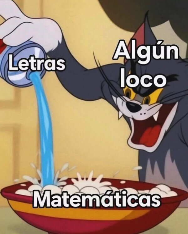Meme_otros - ¿Quién decidió meter letras?