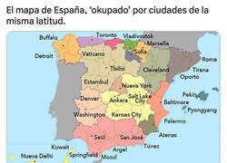 Enlace a Ciudades con la misma latitud