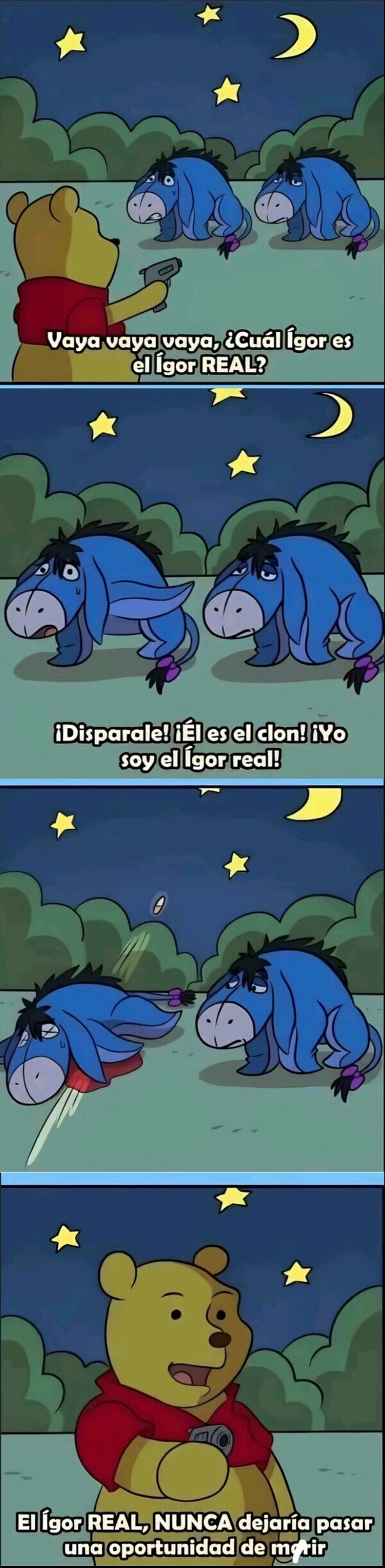 &Iacute;gor,burro,Winnie the Pooh,clon,real