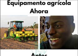 Enlace a Equipamiento agrícola antes y ahora