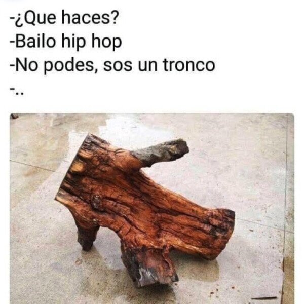 Meme_otros - El tronco que baila hip hop