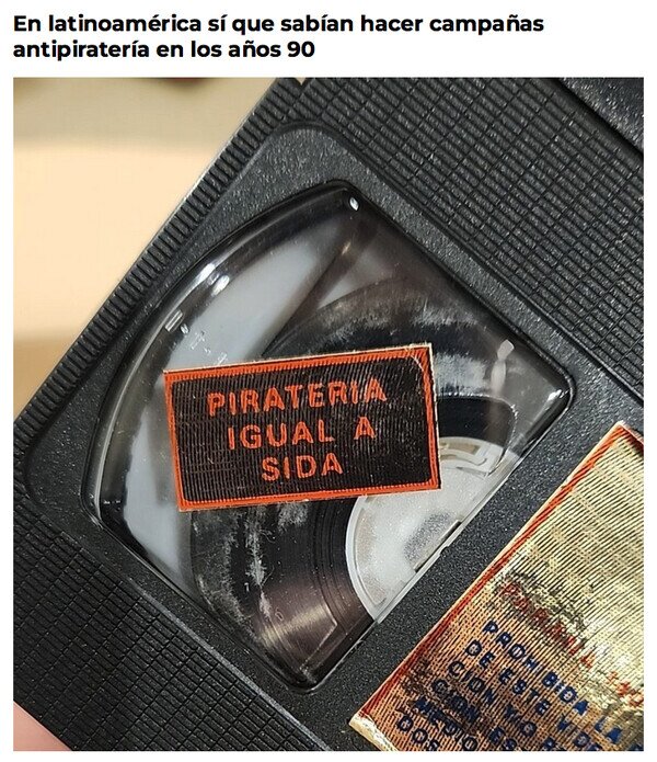 Otros - Así se combatía la piratería