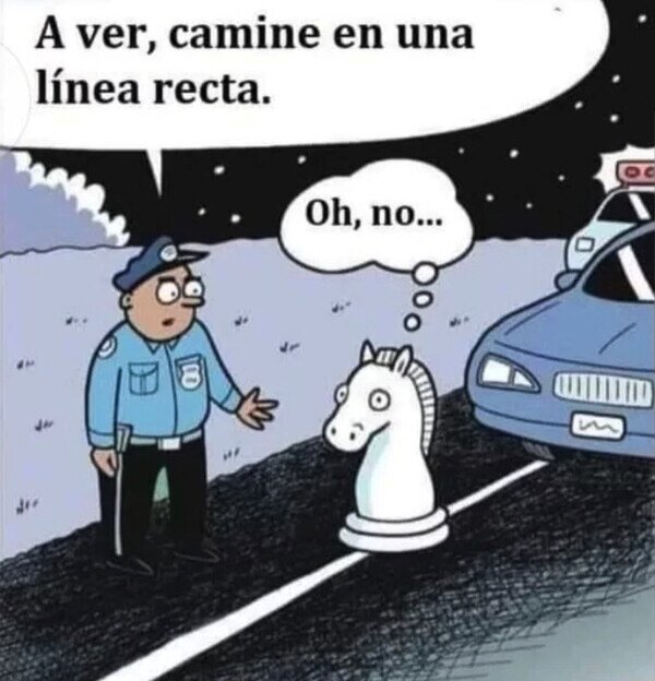 caballo,ajedrez,control,carretera,polic&iacute;a,recto