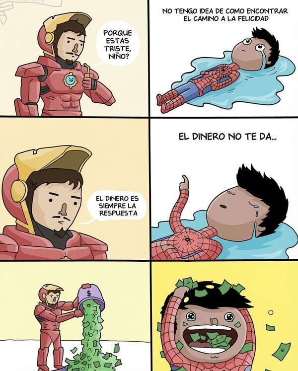 Meme_otros - Este es el superpoder de Iron Man