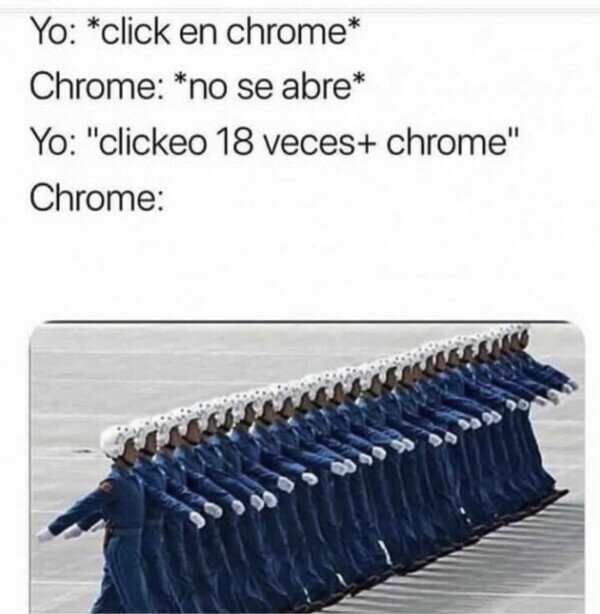 Otros - Cuando se buguea chrome