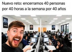 Enlace a El nuevo reto de Mr Beast