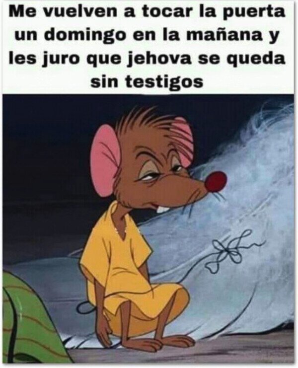 Meme_otros - No me molesten un domingo