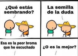 Enlace a La semilla de la duda