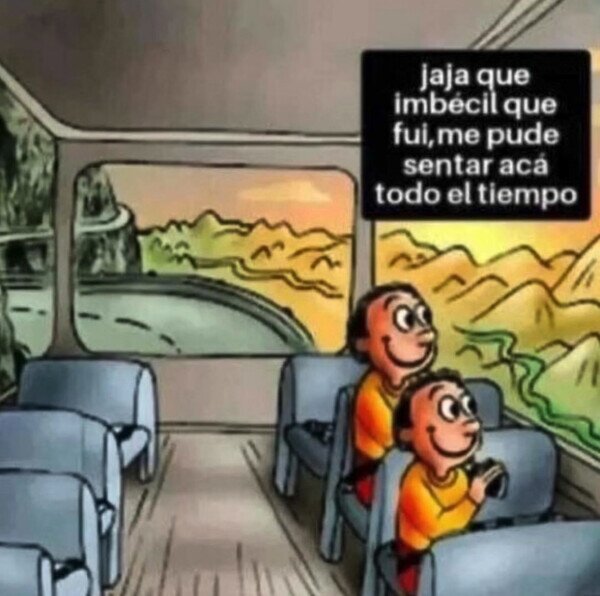 Meme_otros - Ese bus siempre ha ido vacío