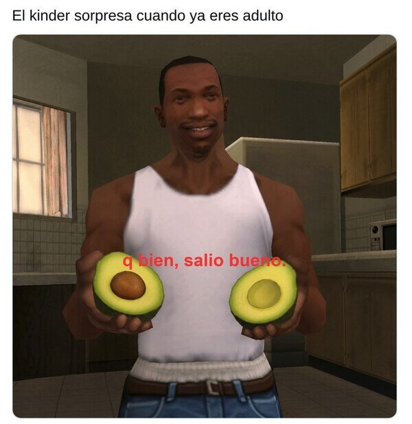 Otros - El aguacate es el huevo kinder de los adultos