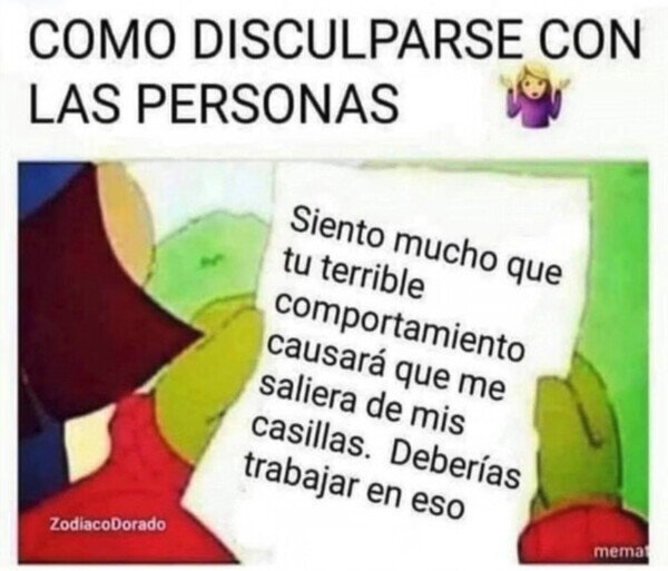 Meme_otros - Lo siento mucho...