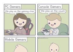 Enlace a Diferentes tipos de gamers