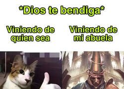Enlace a Si viene de mi abuela me arrodillo si hace falta