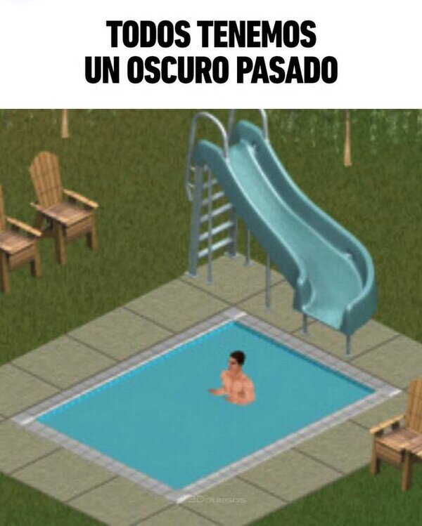 sims,pasado,piscina
