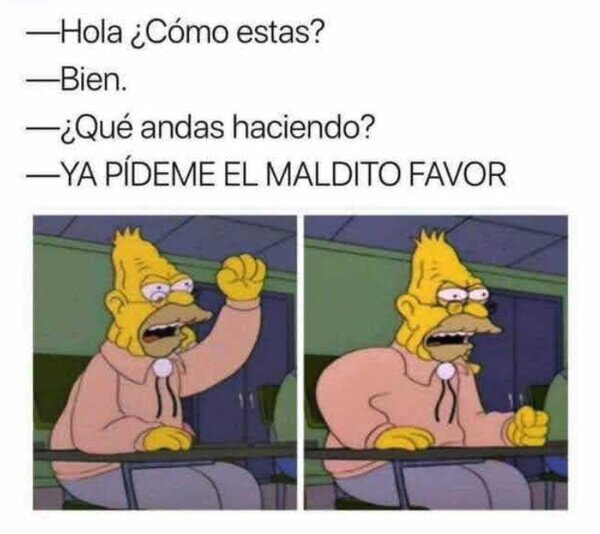 hablar,pedir,favor
