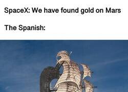 Enlace a Cuando los de SpaceX encuentren oro en Marte