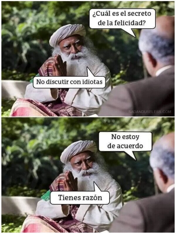 Meme_otros - Evitando discusiones