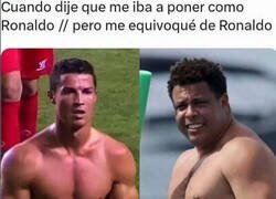 Enlace a Tengo el cuerpo de Ronaldo