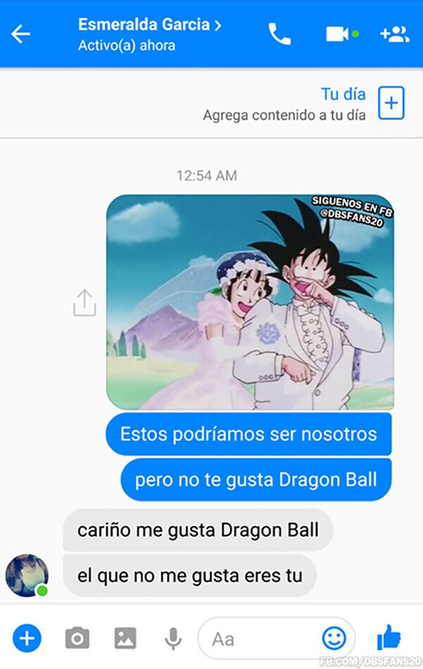 ligar,chica,gustar,Dragon Ball