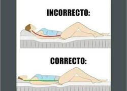 Enlace a No duermo con la mejor postura