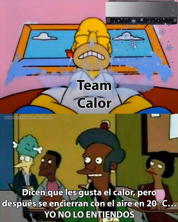 calor,aire acondicionado,team,verano