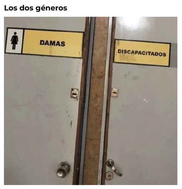 Otros - Ah sí, los dos géneros
