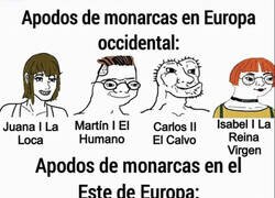 Enlace a Apodos de monarcas