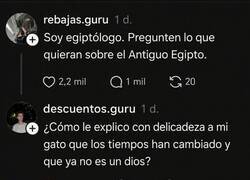 Enlace a Pregunten al egiptólogo