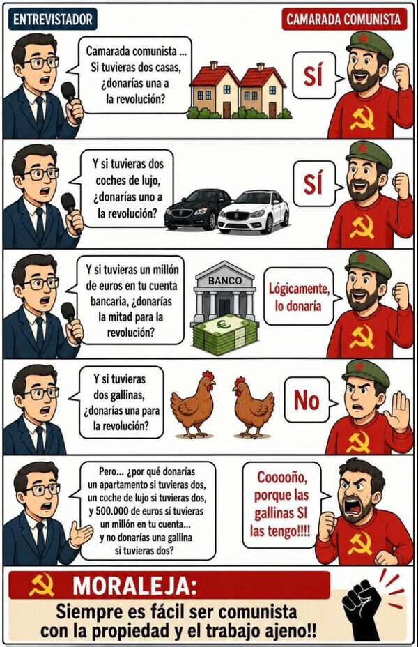 Meme_otros - ¿Cómo repartiría el comunismo?