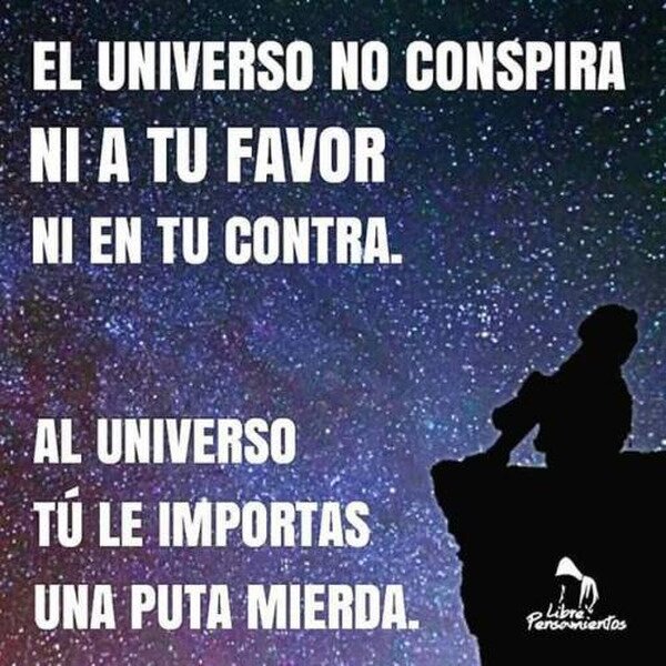 Meme_otros - El universo ni te conoce