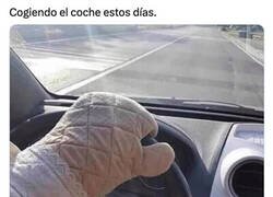 Enlace a El volante ardiendo