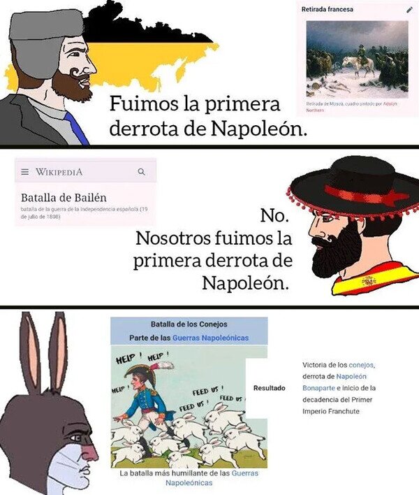 Meme_otros - Los conejos tienen algo que decir al respecto