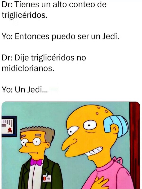 Meme_otros - Soy un Jedi según mi médico