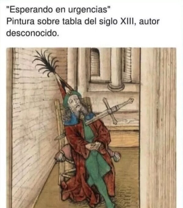 Otros - La sala de espera da para pintar un fresco