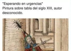 Enlace a La sala de espera da para pintar un fresco