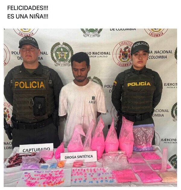 Otros - Les quedó raro el gender reveal