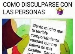 Enlace a Mi más sincera disculpa
