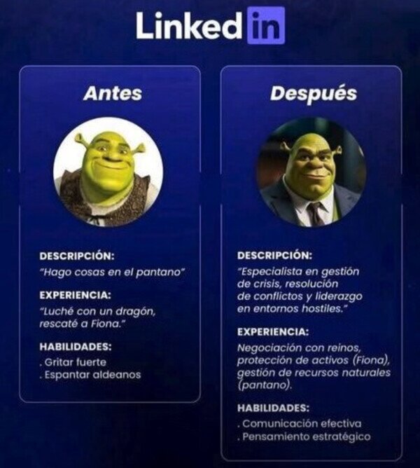linkedin,Shrek