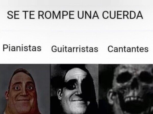 Meme_otros - Cuando se te rompe una cuerda