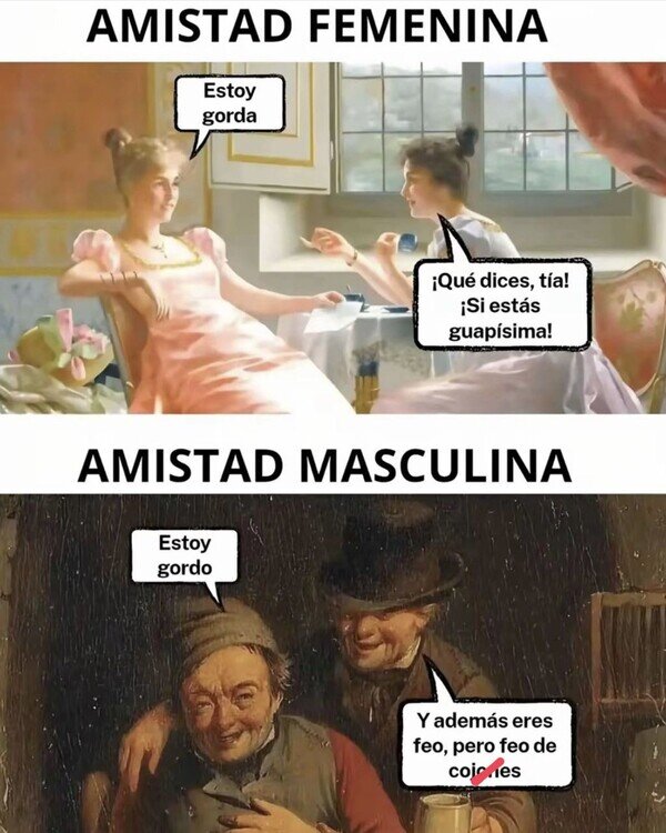 Meme_otros - Las amistades son diferentes