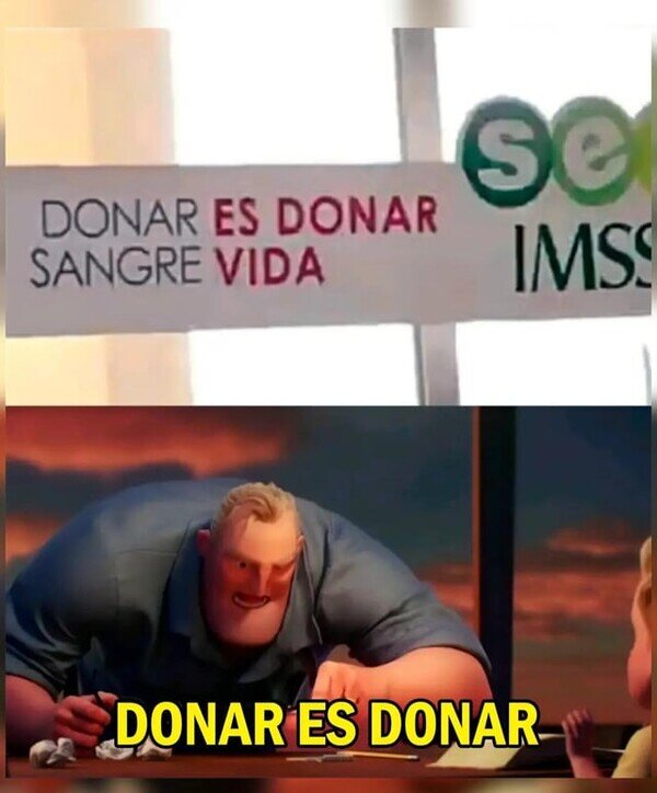Meme_otros - Donar es donar