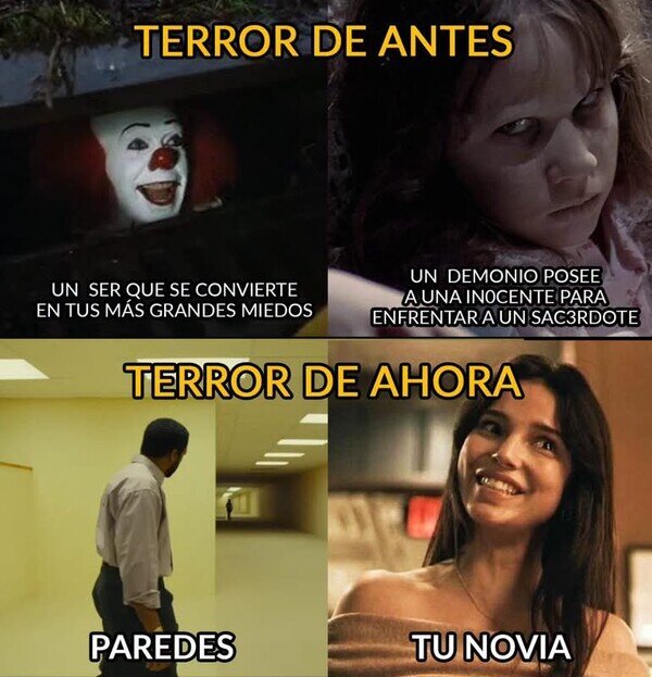 Otros - Las pelis de terror ya no son como antes