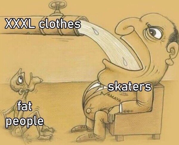 Meme_otros - Acaparando las tallas grandes