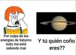 Enlace a Lo que Saturno pensaría de tí