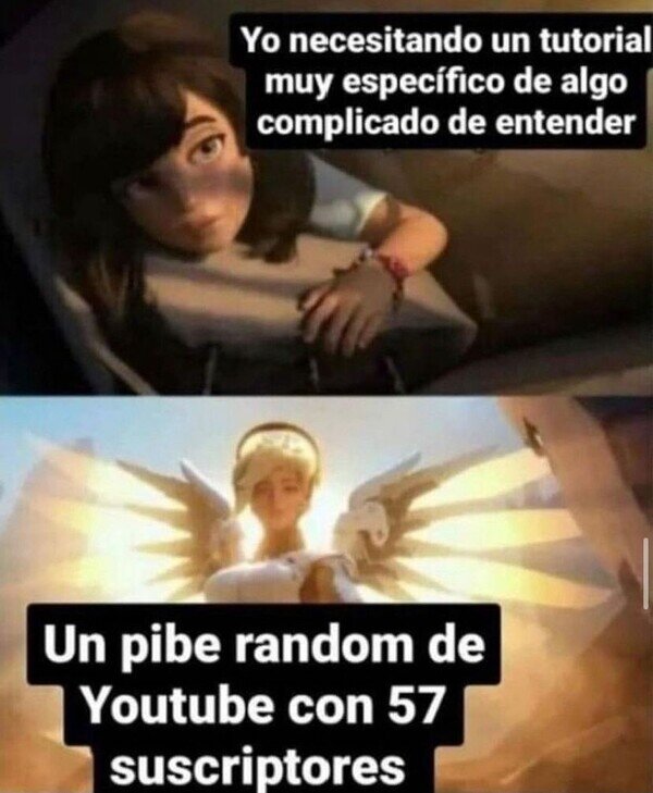 Meme_otros - Gracias youtuber desconocido