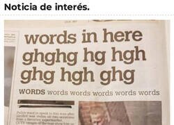 Enlace a Words words words