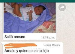 Enlace a Salió oscuro
