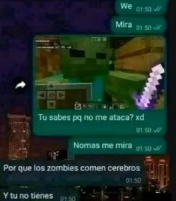 Meme_otros - ¿Por qué no me ataca?