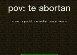 Enlace a POV: Te abortan
